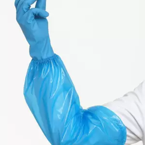 Нарукавники HACCPER EvaTex 46?22 см, 100 мкм, синие (330150) (уп. 20 пар) Нарукавники HACCPER Evatex 4622 см, 100 мкм, синие (730150) (1 пара)